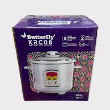 Butterfly KRC-08 0.6 Liter Electric Cooker, White